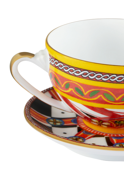 Cavaliere Carretto Tea Cup & Saucer Set